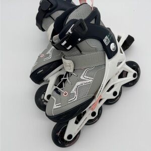 Youth Gray Inline Skates